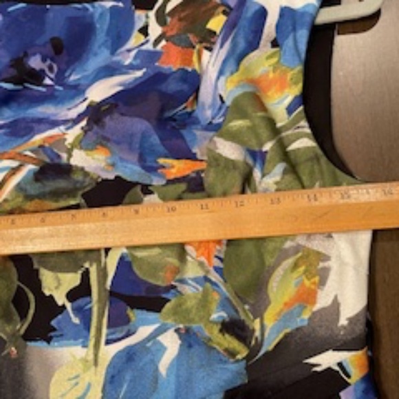 Cache Dress - Blue Floral - Size 6 - Picture 6 of 7